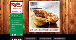 Desktop Screenshot of farospizza.com